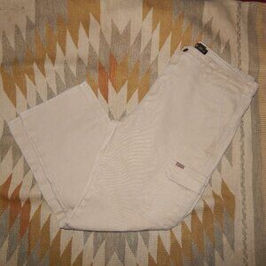 Stanley 38 x 32 (measure 31) Tan 100% Cotton Shell - Flannel Lined Cargo Pants